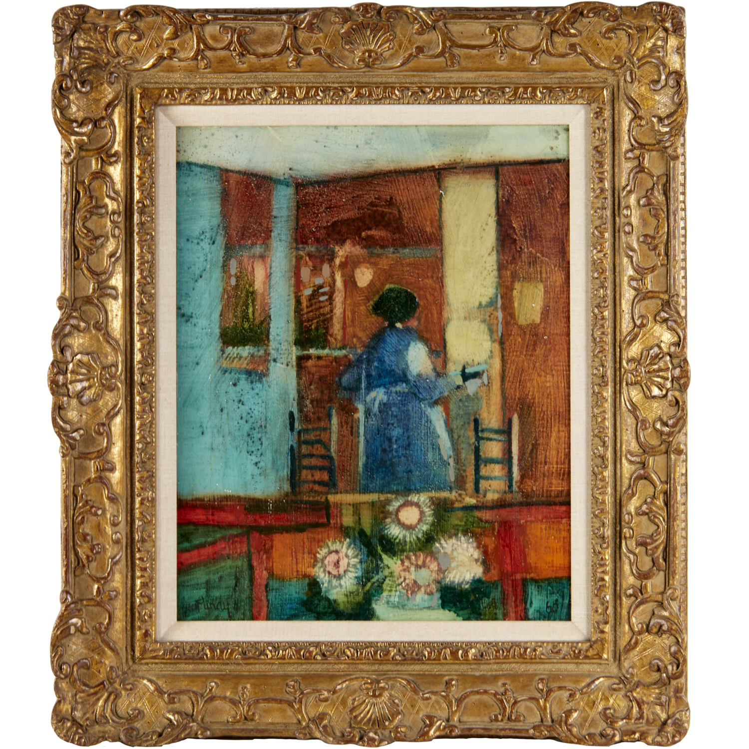 DONALD PURDY, OIL ON CANVAS