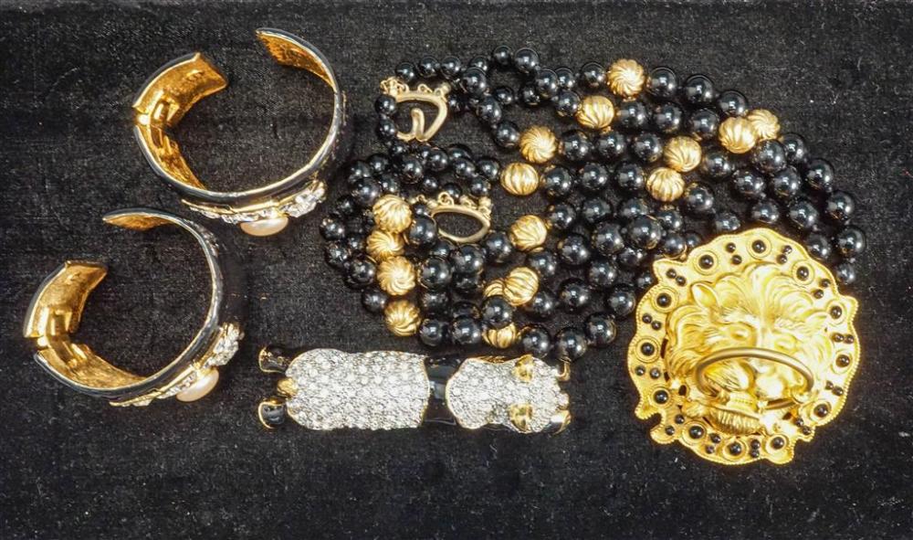 DONALD STANNARD NECKLACE, PAIR