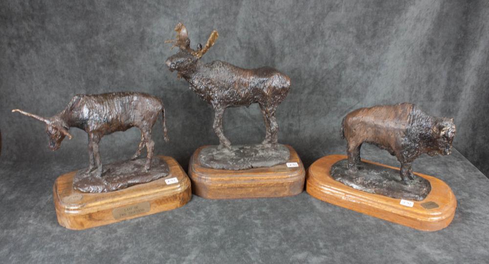 DONALD STARK THREE BRONZE