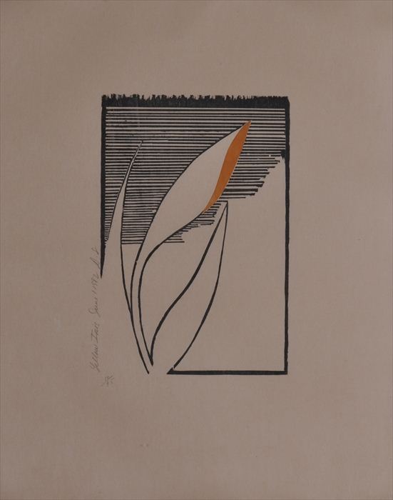 DONALD SULTAN (b. 1951): YELLOW