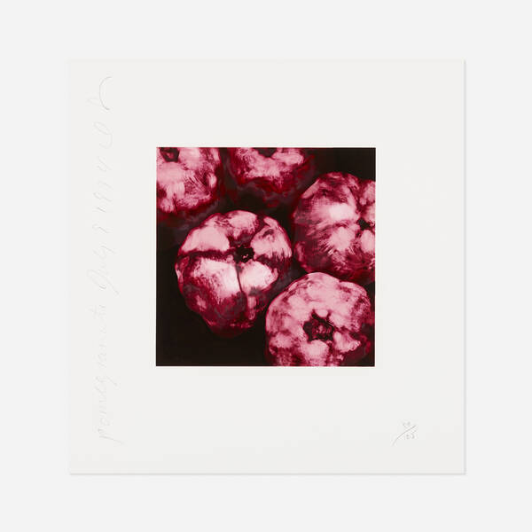 Donald Sultan b.1951. Pomegranate
