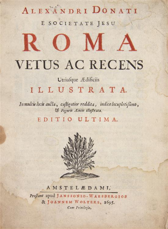 DONATI ALEXANDRI Roma vetus ac