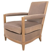 DONGHIA CERUSED WOOD UPHOLSTER