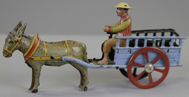 DONKEY DRAWN WAGON WITH DRIVER