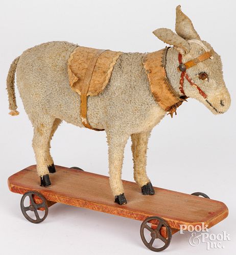DONKEY PLATFORM PULL TOY, CA.