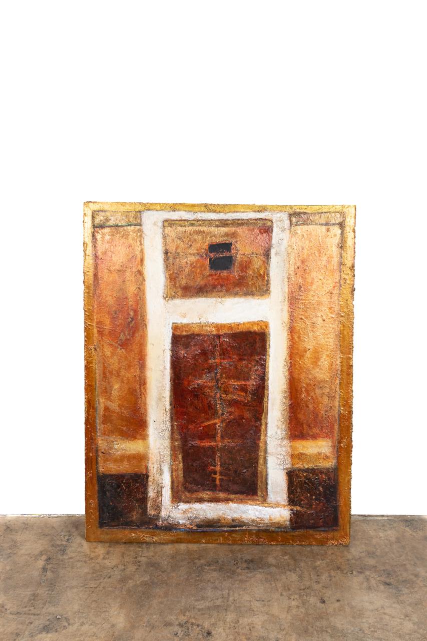 DONNA GANS ABSTRACT DARK TONE