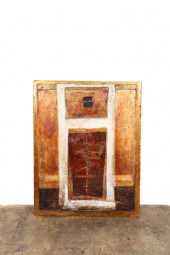 DONNA GANS ABSTRACT DARK TONE
