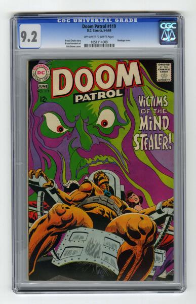 Doom Patrol #119 CGC 9.2 D.C.