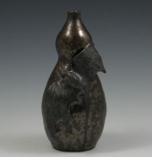 Door Pottery Bat Vase with Met