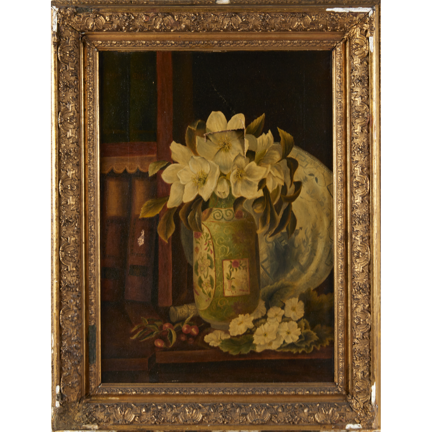 DORA A. NOLAN, OIL ON CANVAS,