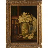DORA A. NOLAN, OIL ON CANVAS,