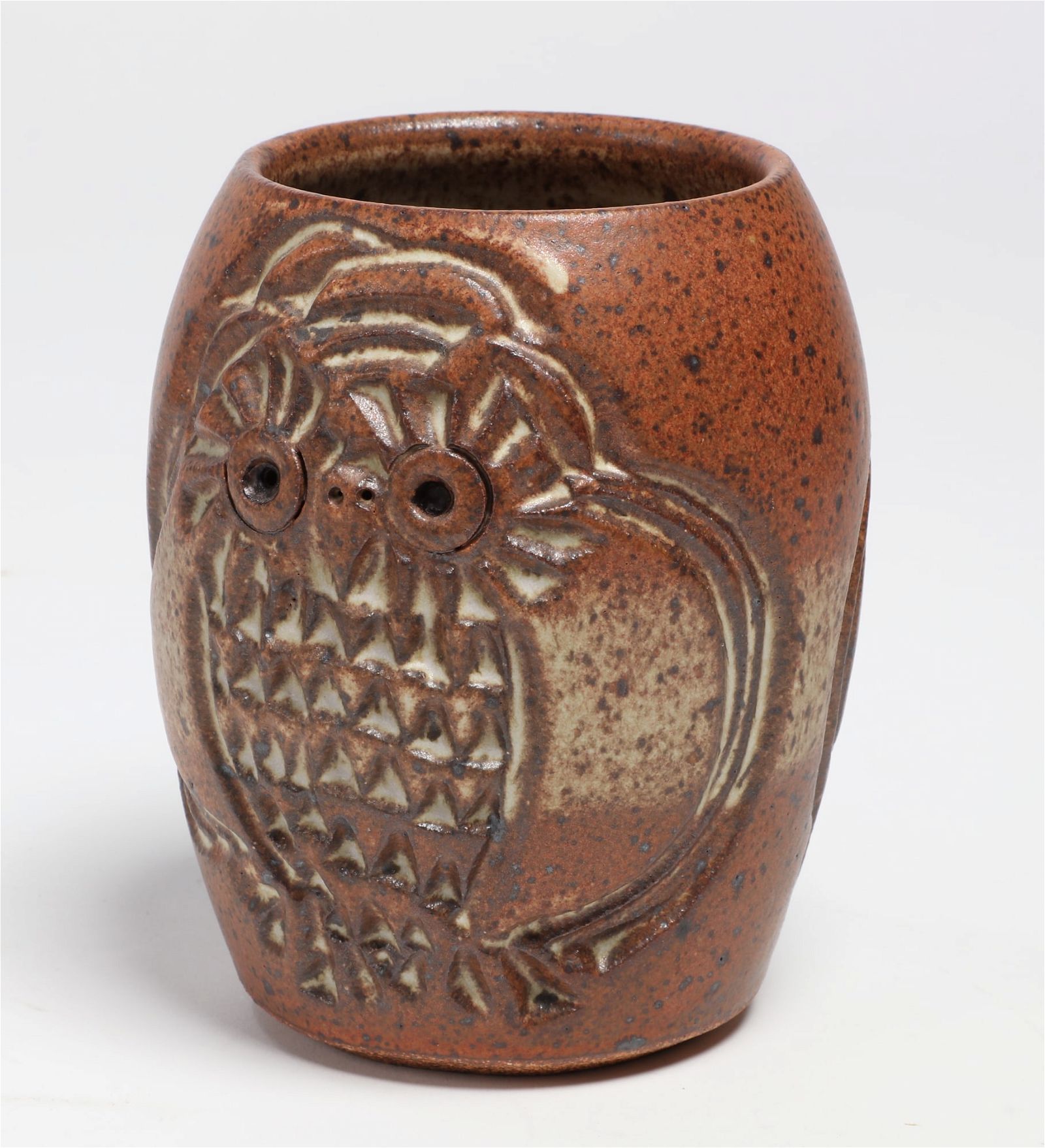 DORA DE LARIOS, OWL VASE,