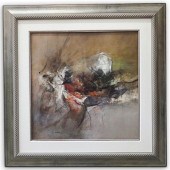 DORA LOPEZ (PERU) ACRYLIC ABST