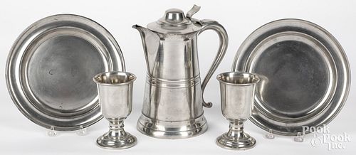 DORCHESTER, MASSACHUSETTS PEWTER