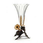 DORE BRONZE AND GLASS MORNING