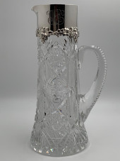 DORFLINGER CUT GLASS PITCHER D