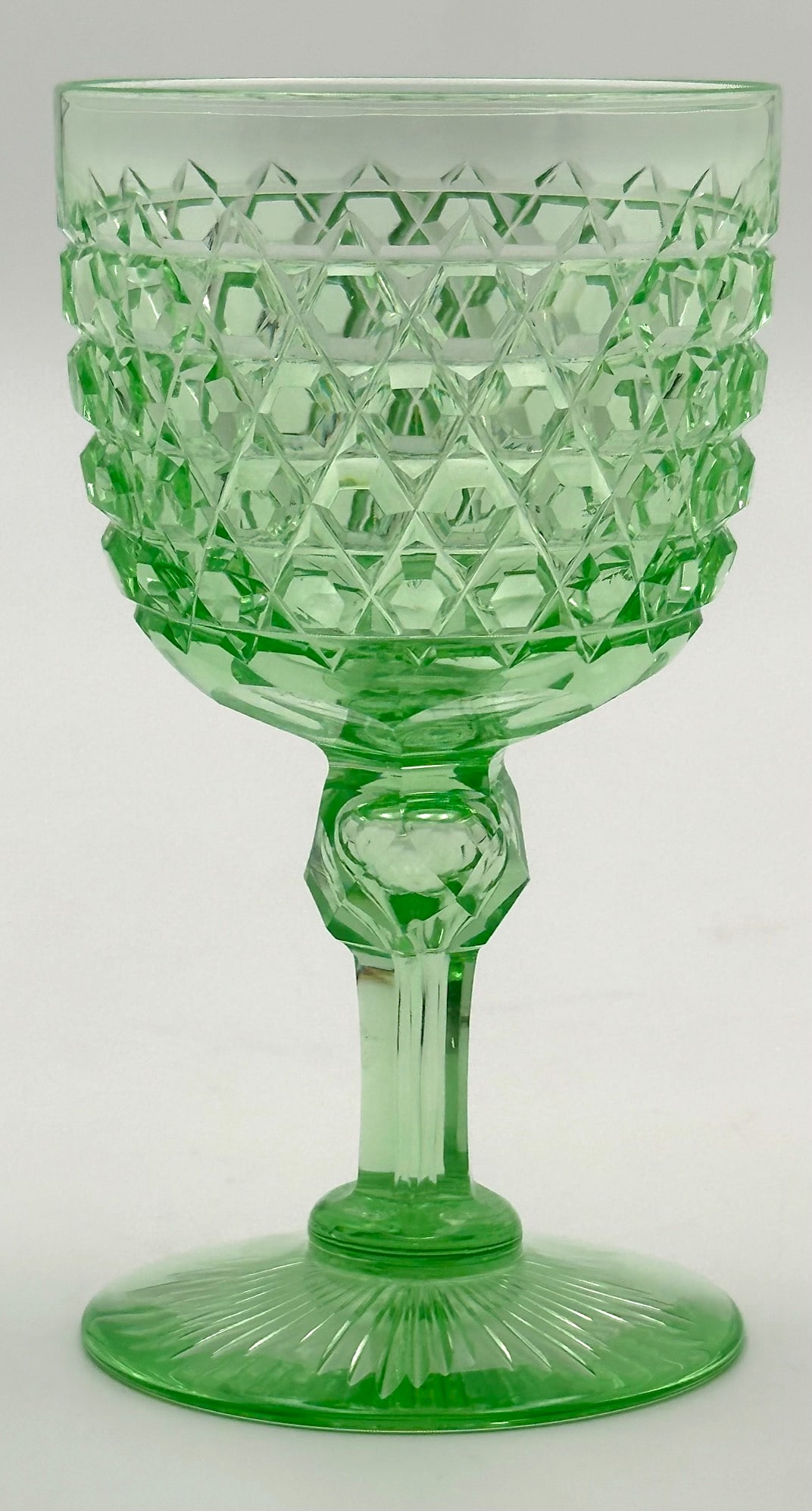 DORFLINGER HOB DIAMOND CUT GLASS