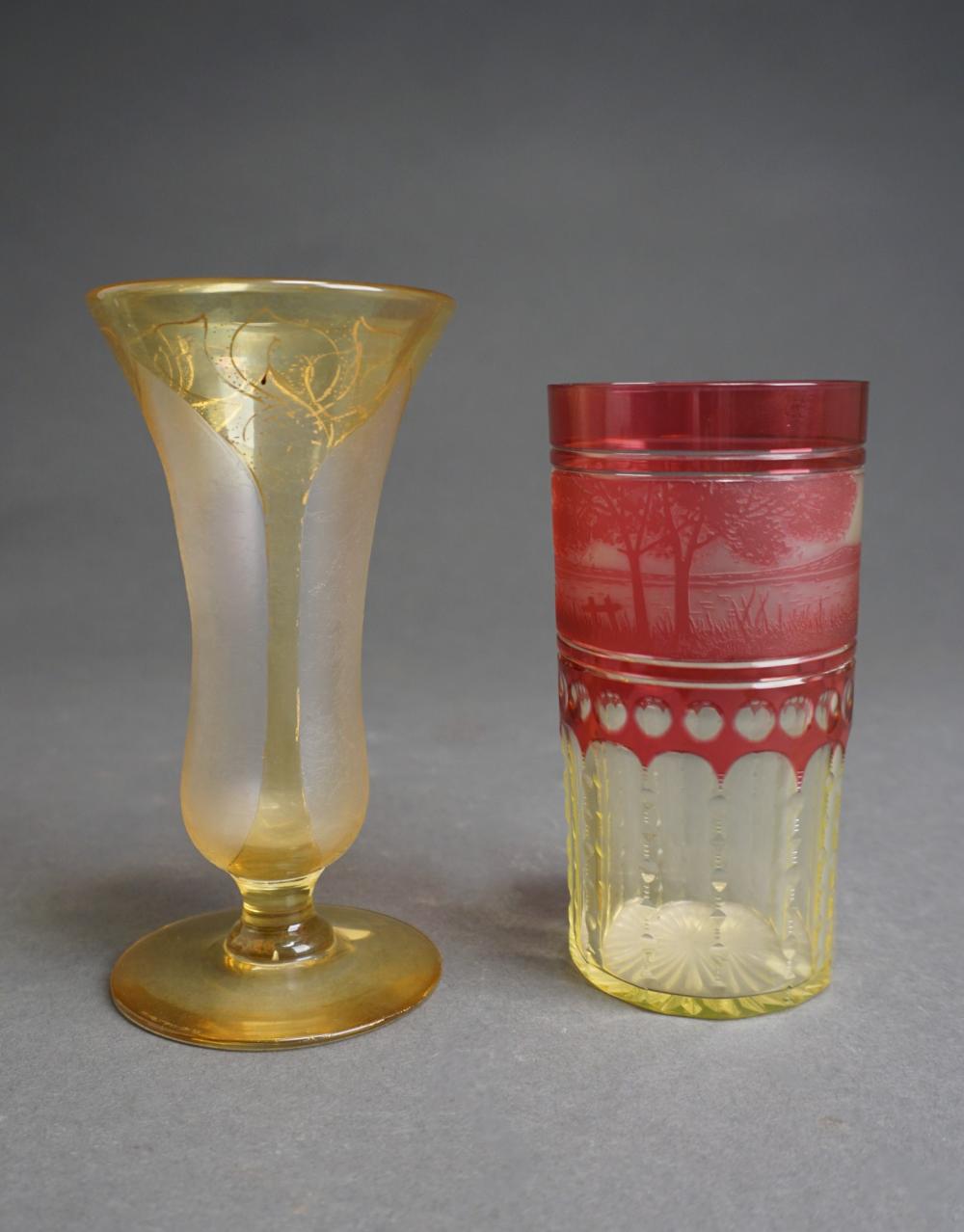 DORFLINGER HONESDALE FLORAL GILT
