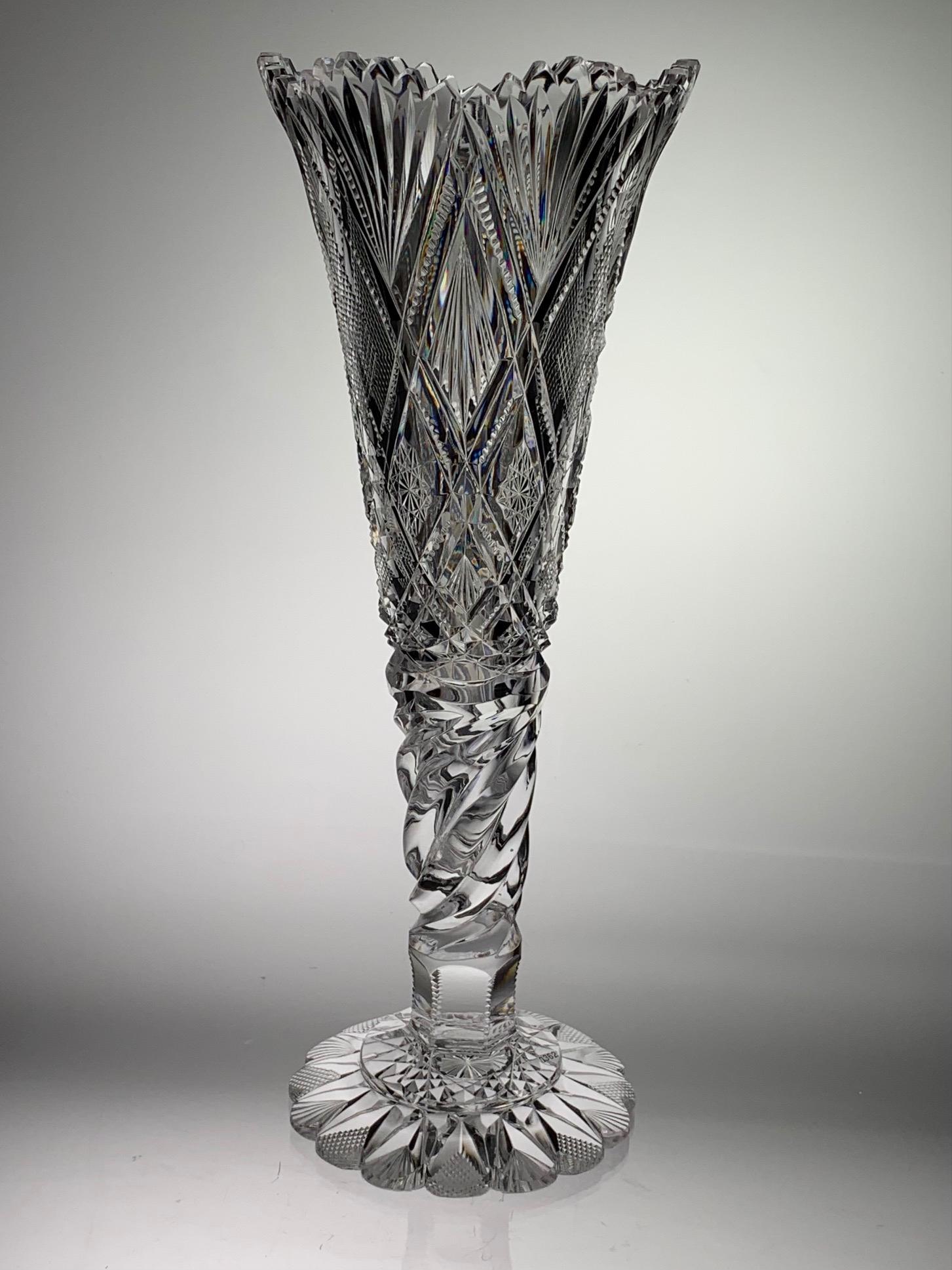 DORFLINGER PARISIAN CUT GLASS