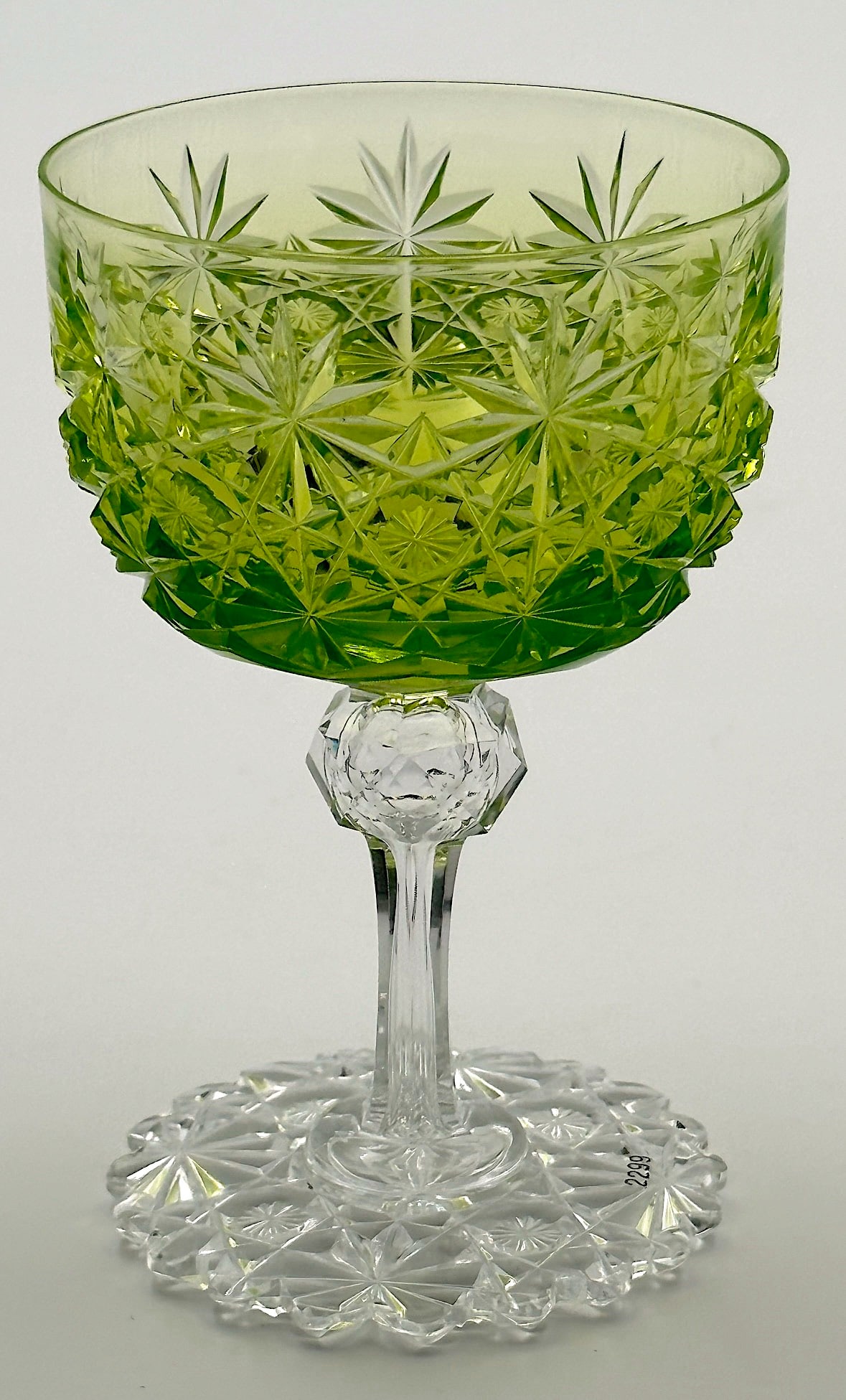 DORFLINGER RUSSIAN CUT GLASS WINE