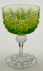DORFLINGER RUSSIAN CUT GLASS W