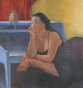 DORI SPECTOR OIL ON CANVAS RAC