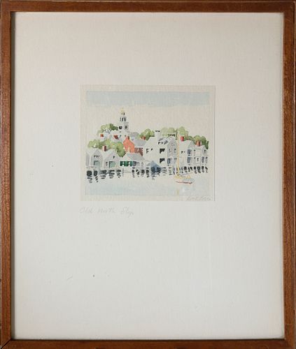DORIS AND RICHARD BEER WATERCOLOR