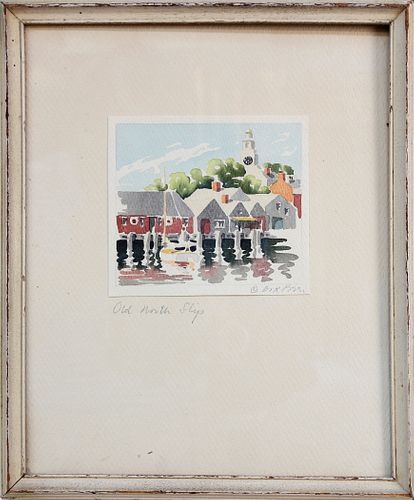 DORIS AND RICHARD BEER WATERCOLOR