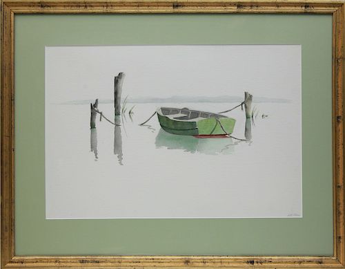 DORIS AND RICHARD BEER WATERCOLOR