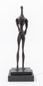 DORIS CAESAR STANDING NUDE WOM