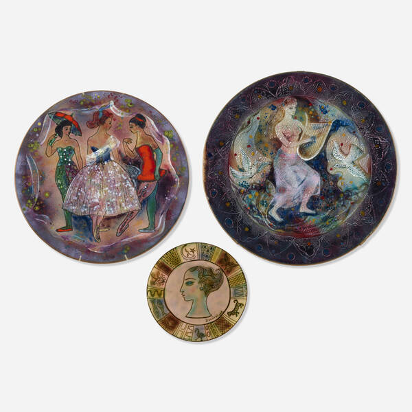 Doris Hall. Collection of three