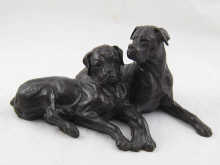 Doris Lindner: a bronzed resin