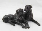 Doris Lindner: a bronzed resin