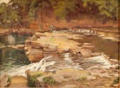 Doris M Tolley/Fishing on the