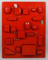 DOROTHEA BECKER RED MOLDED PLA
