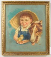 DOROTHEA FOX "FARM BOY, COLLIE