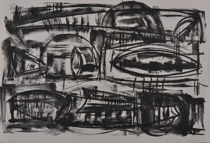 DOROTHY DEHNER (1901-1994): "TOWN