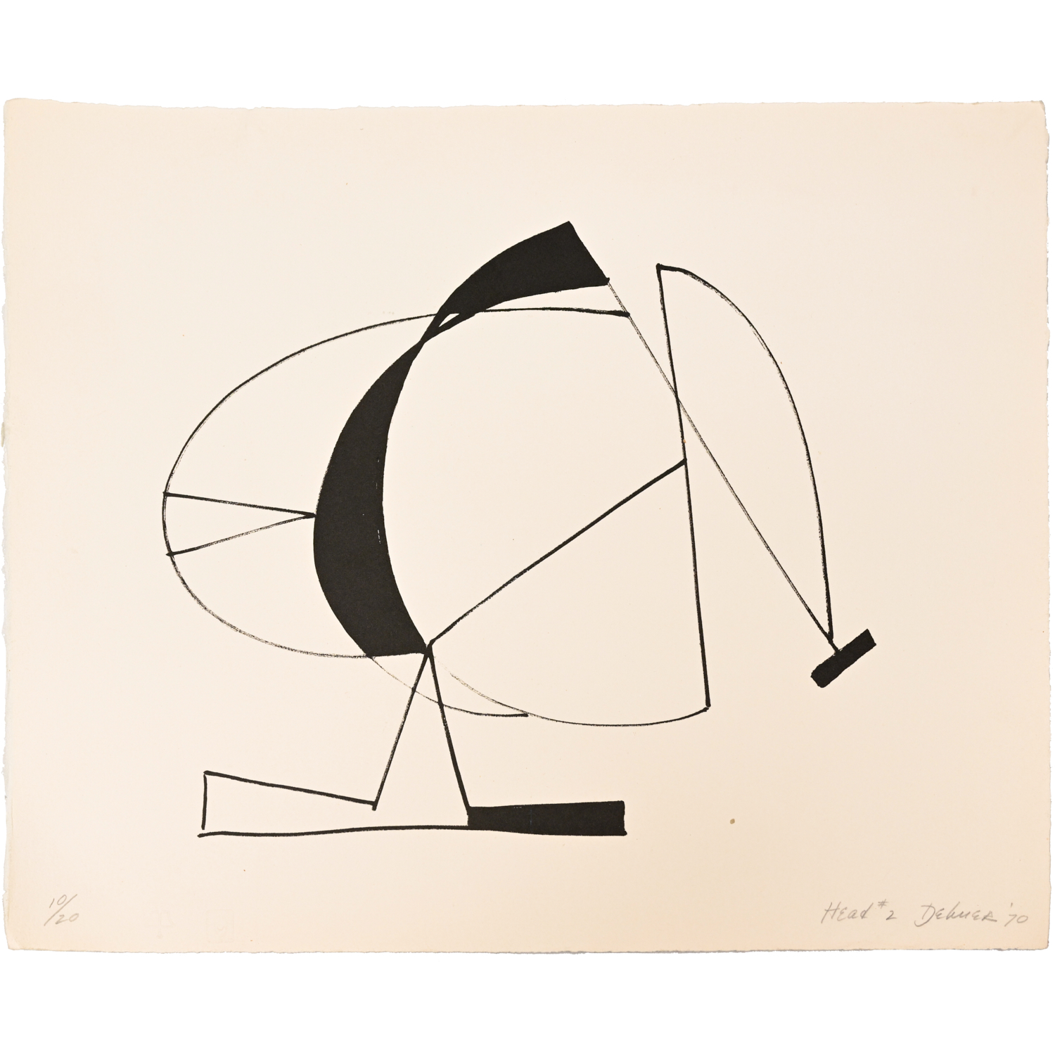 DOROTHY DEHNER, LITHOGRAPH