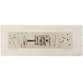 DOROTHY DEHNER, MODERNIST ETCH