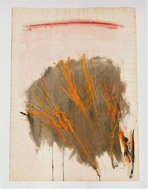 DOROTHY HELLER ABSTRACT WHEAT