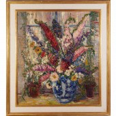 DORTHEA LITZINGER, OIL ON CANV