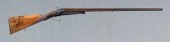 Double barrel French shotgun,