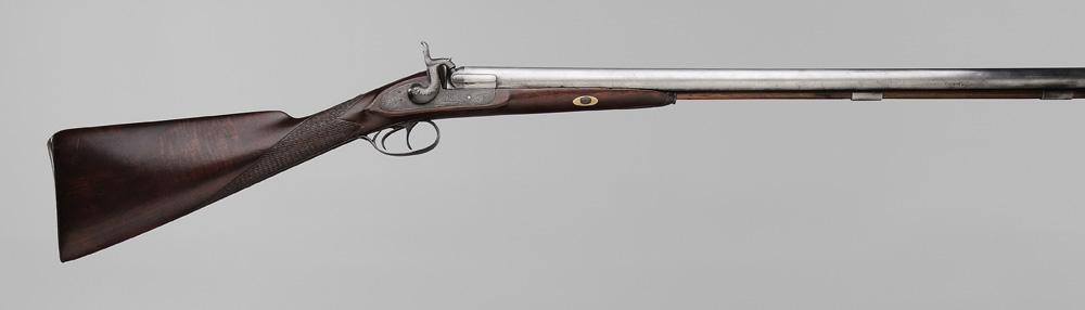 Double-Barrel Percussion Shotgun