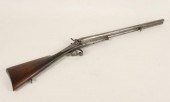 Double barrel shotgun; side-by