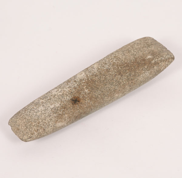 Double bitted chisel celt. 6".