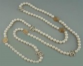 DOUBLE C LOGO SOUTH SEAS PEARL