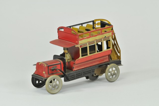 DOUBLE DECKER BUS Germany c. 1920's