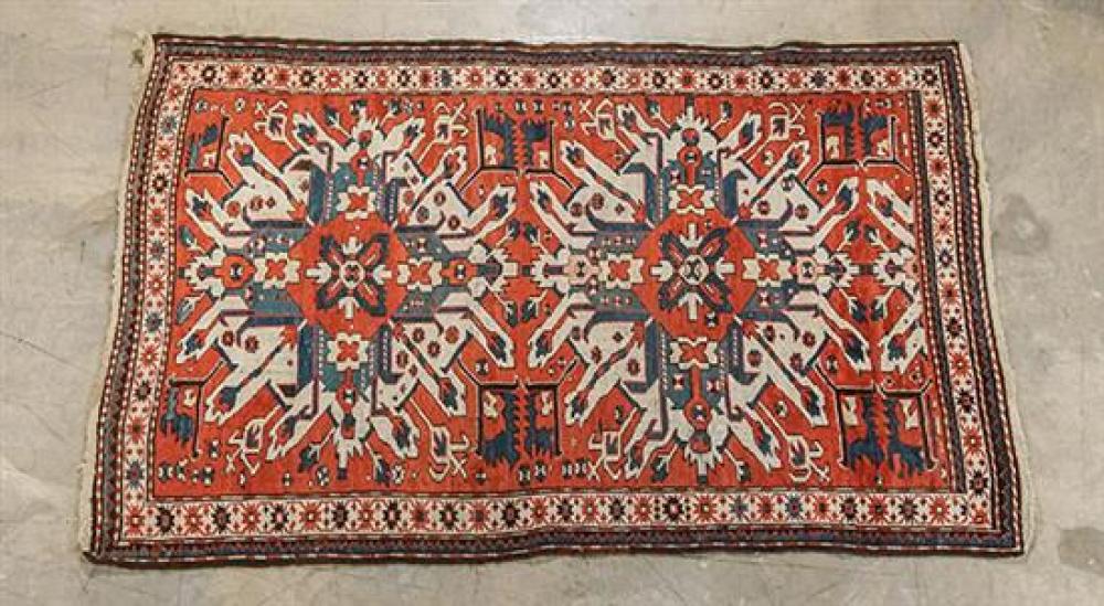 DOUBLE-EAGLE KAZAK RUG CIRCA 1900 6