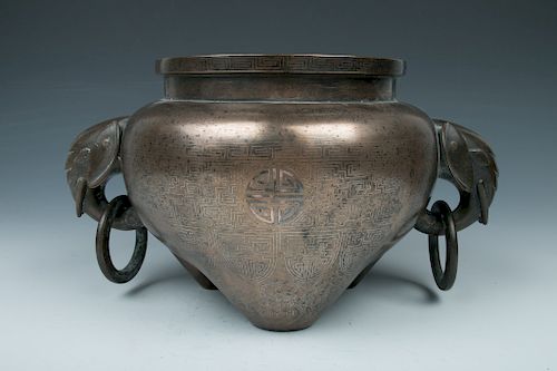 DOUBLE ELEPHANT EARS TRIPOD INCENSE