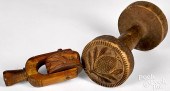 DOUBLE ENDED CARVED DUMBBELL B